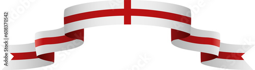 England insignia ribbon in PNG file