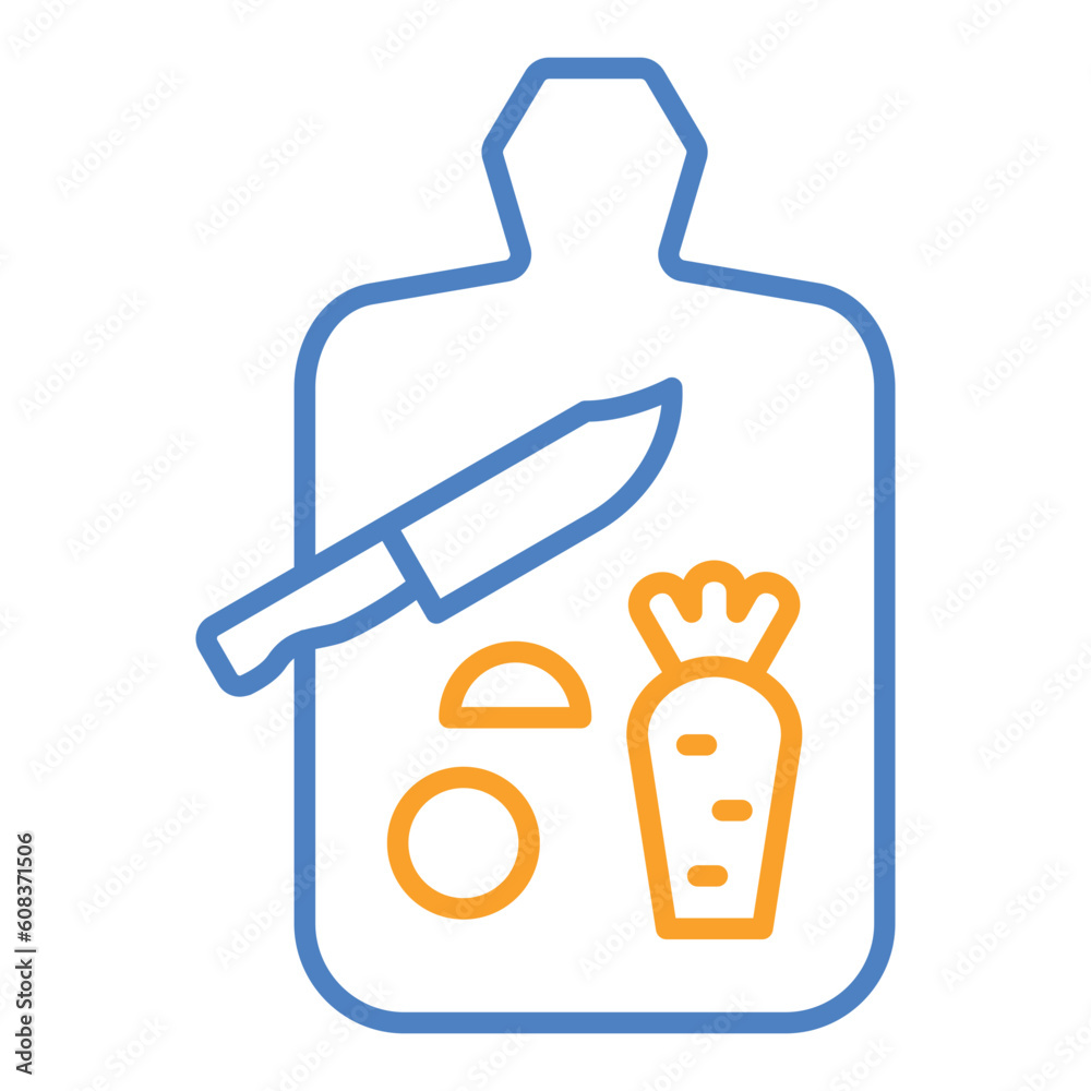 Obraz premium Chop Icon