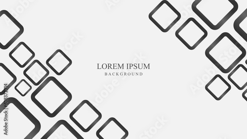 black squares on white background abstract art backdrop black design decoration geometric graphic illustration ornament print retro shape vector texture