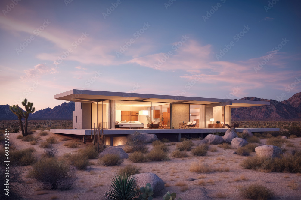 Modern Architecture Design Home in the desert Modern Architecture Design Home in the desert