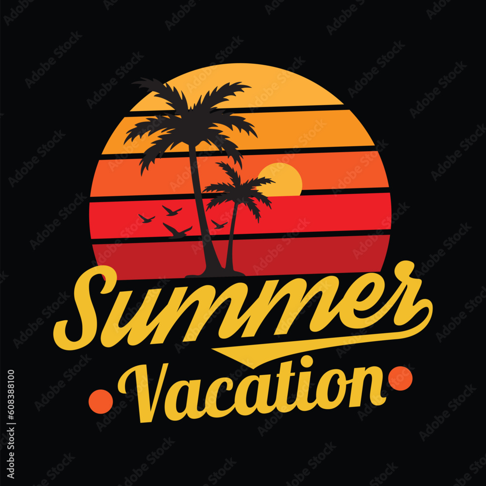 Summer Vacation Vector