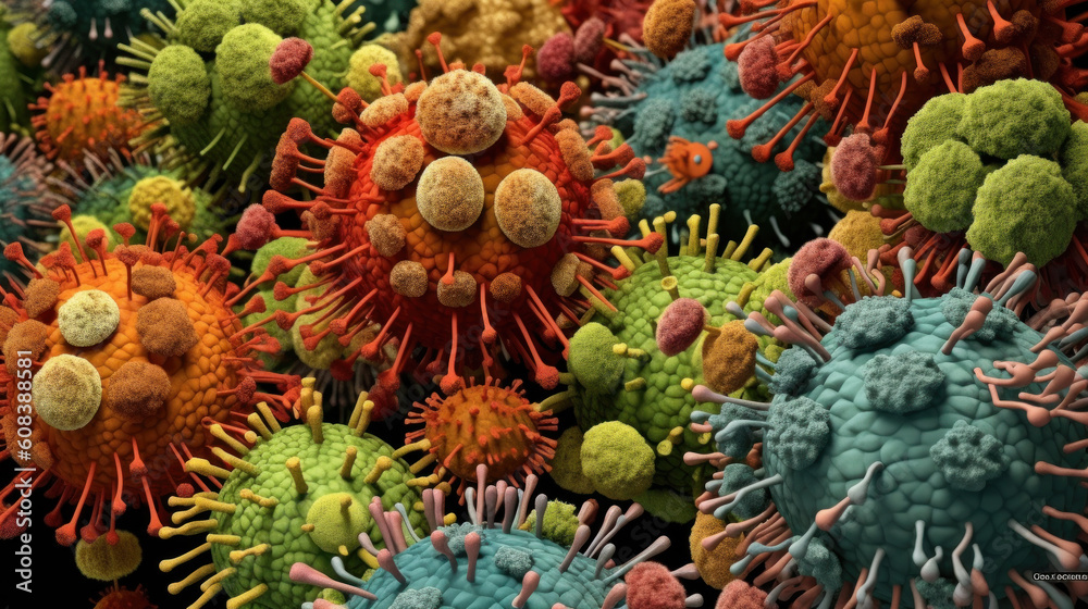 Unveiling the Enigmatic Microcosm: The Intricate World of Viruses. Generative AI Unveiling the Enigmatic Microcosm: The Intricate World of Viruses. Generative AI
