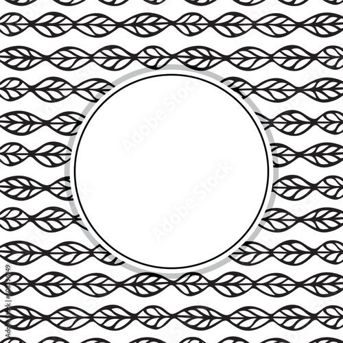Trendy abstract square art templates with floral and geometric elements. Suitable for social media posts, mobile apps, banners design and web internet ads. Vector fashion backgrounds.