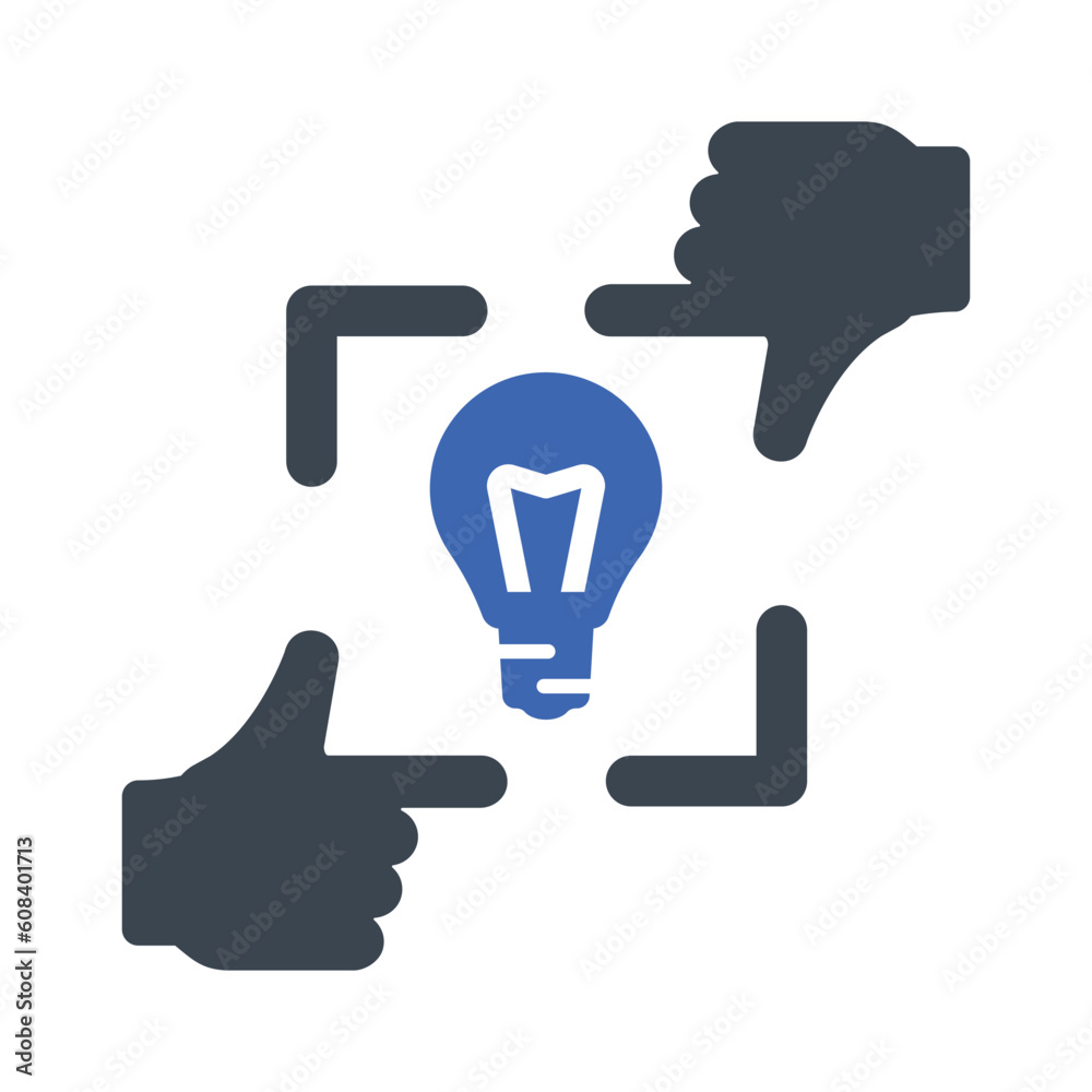Fototapeta premium Idea conception icon