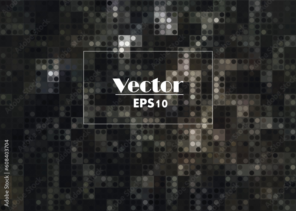 gray brown abstract digital pixel vector image gray brown abstract digital pixel vector image