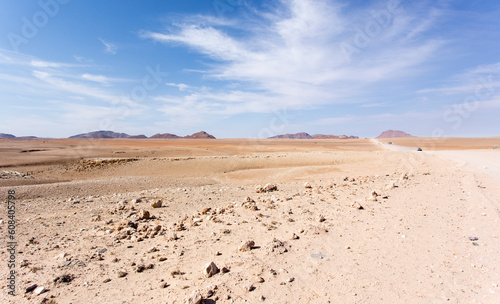 A view of desert landscape