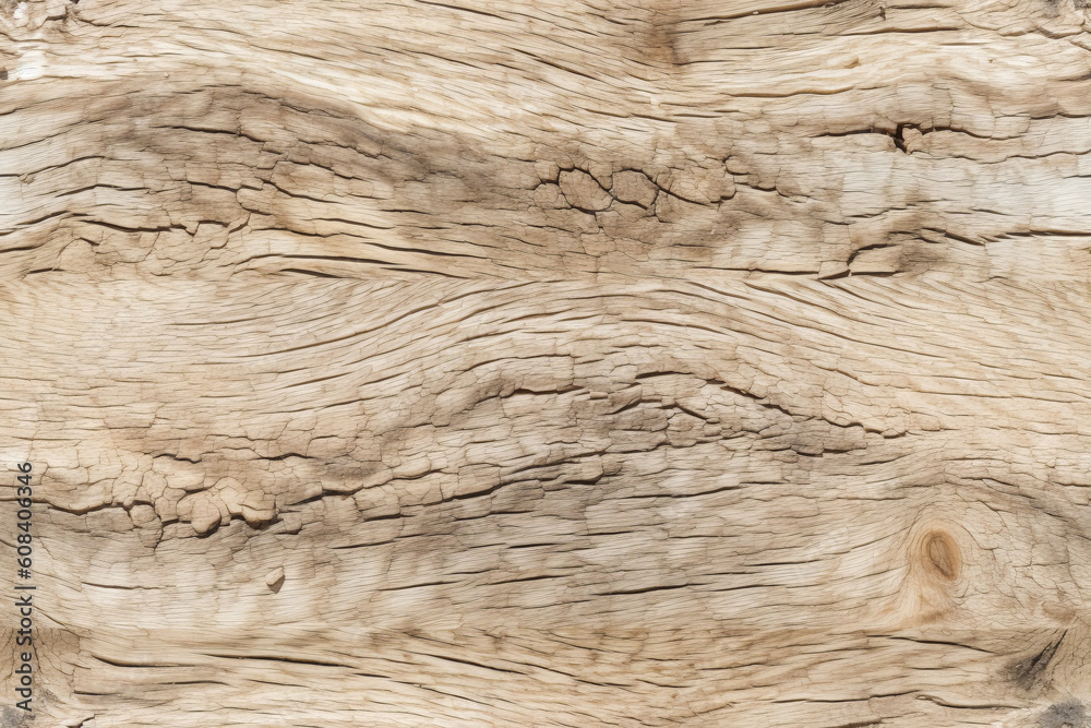 Captivating oak wood texture with natural, lightened patterns evokes