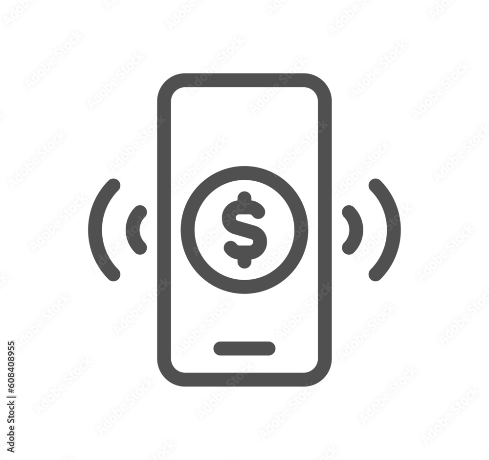 Finance related icon outline and linear vector.