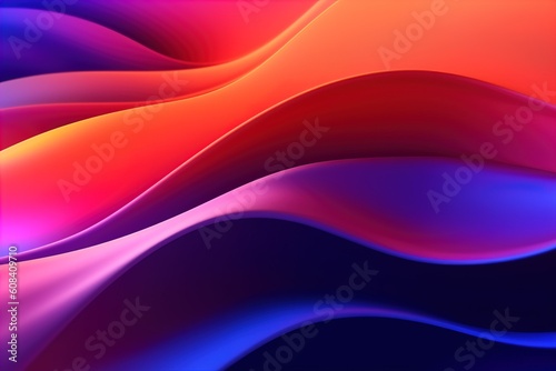 Iridescent colorful vibrant holographic gradient background
