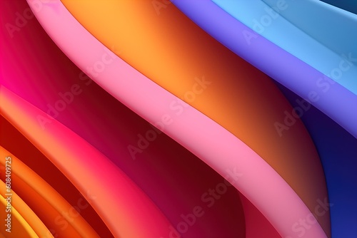 Iridescent colorful vibrant holographic gradient background