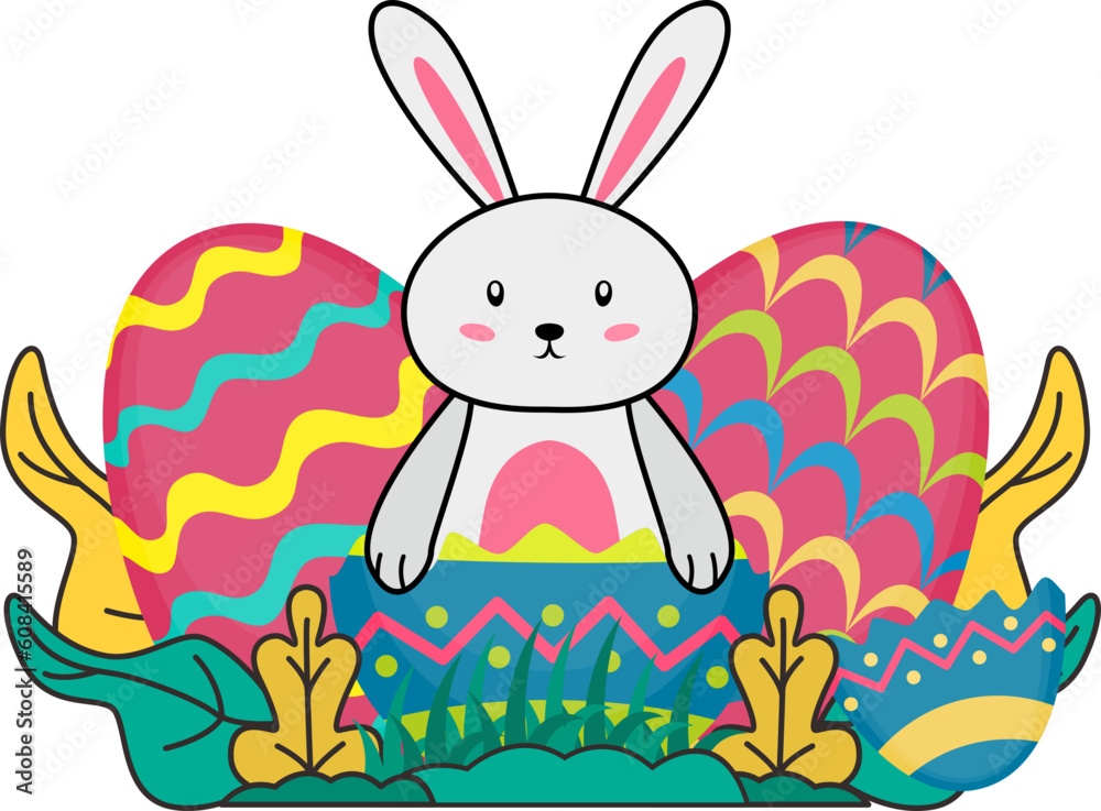 Fototapeta premium Easter Egg Illustration
