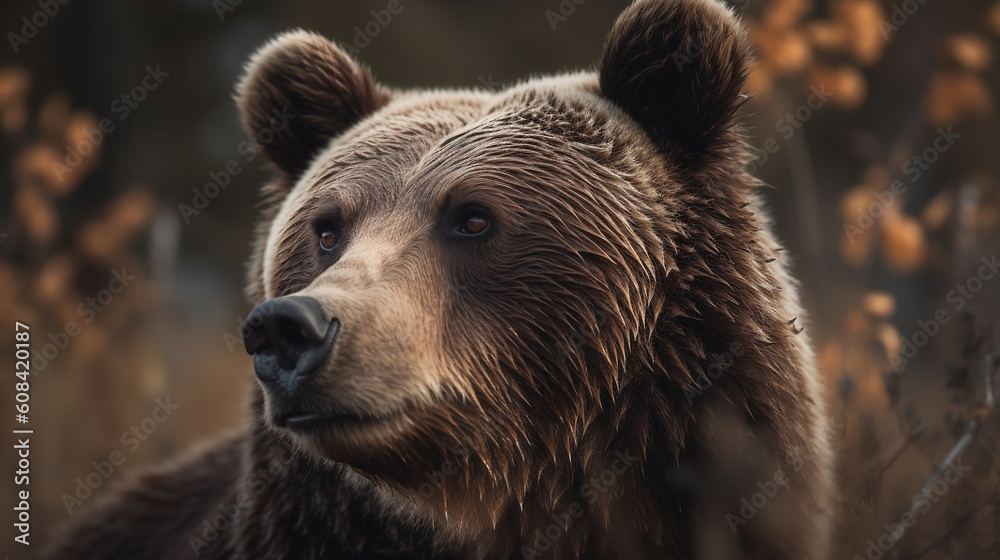 The Soulful Stare of the Grizzly Bear