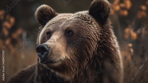 The Soulful Stare of the Grizzly Bear © VisualMarketplace