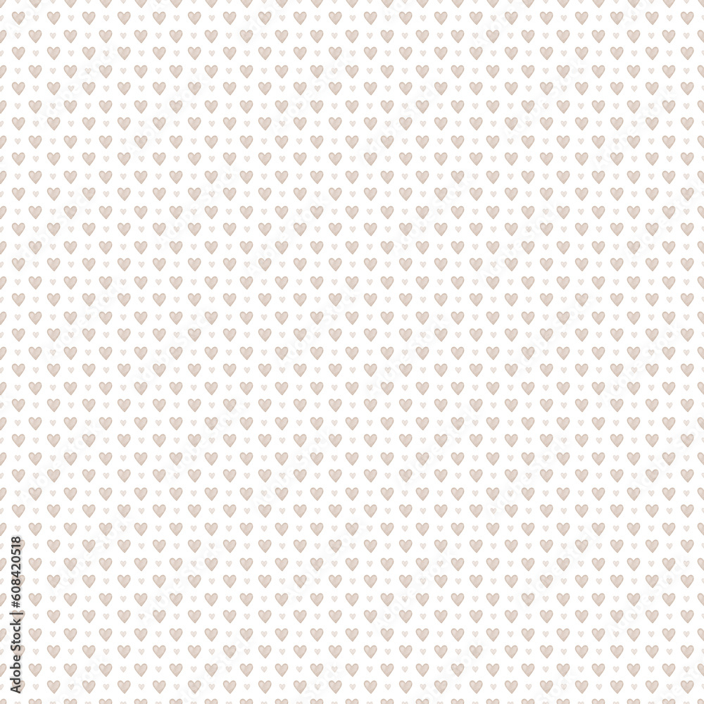Geometric seamless pattern with tiny blue hearts. Geometric seamless pattern with tiny blue hearts.