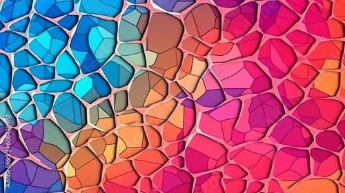 A vibrant and colorful abstract background. Generative ai