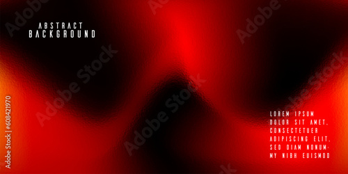  red and black gradient background glass effect photo