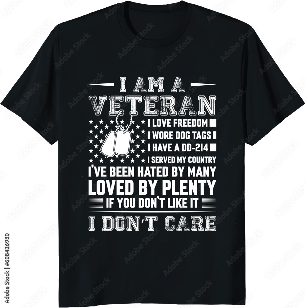 I Am A Veteran Shirt DESIGN I Am A Veteran Shirt DESIGN
