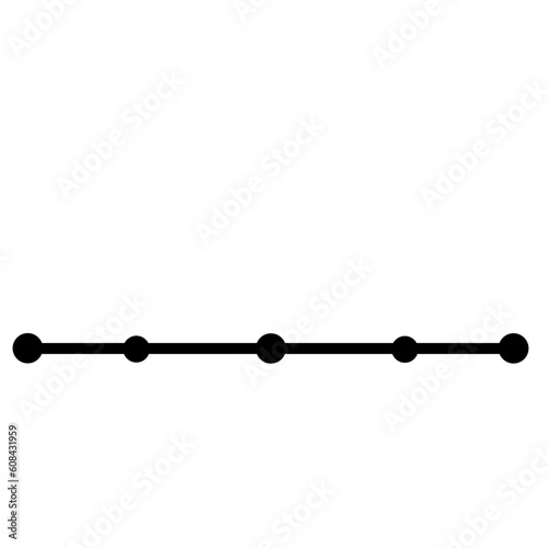Timeline hand drawn