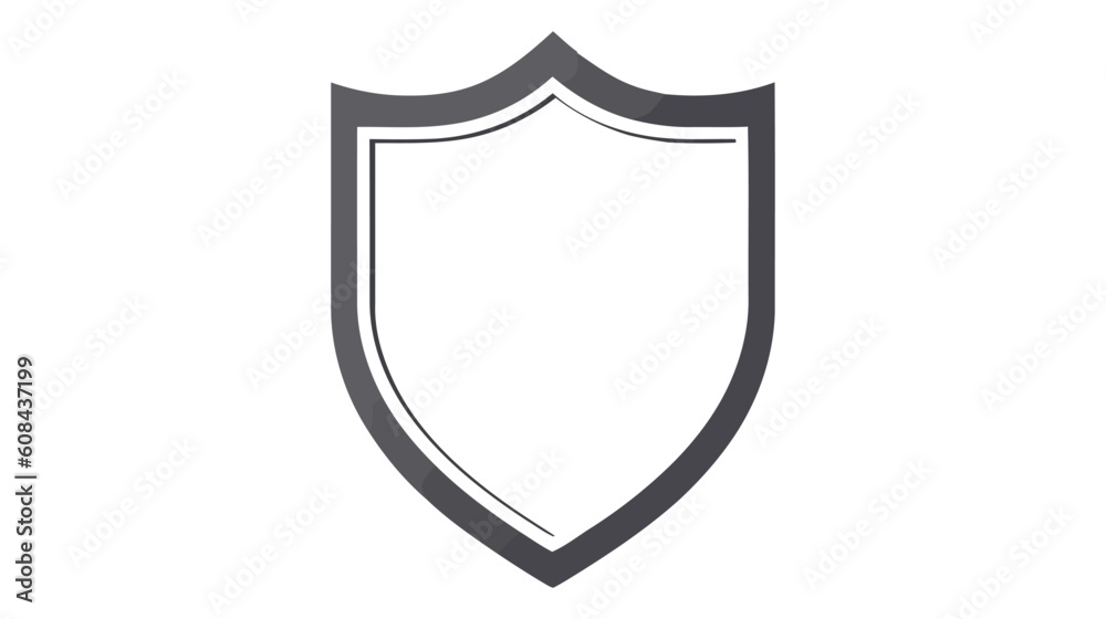 Shield Icon in trendy flat style isolated on grey background. Vector illustration, EPS10 Shield Icon in trendy flat style isolated on grey background. Vector illustration, EPS10