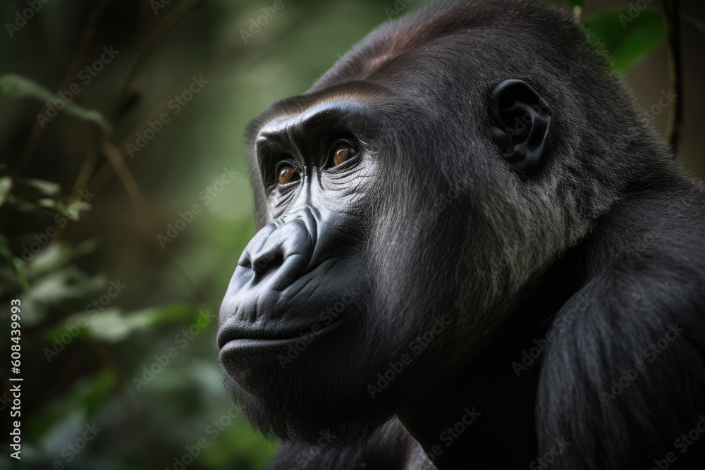 Obraz premium gorilla, generative ai