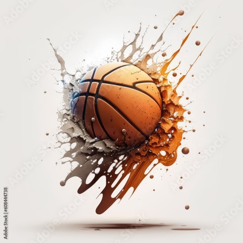 basketball ball background © Stream Skins
