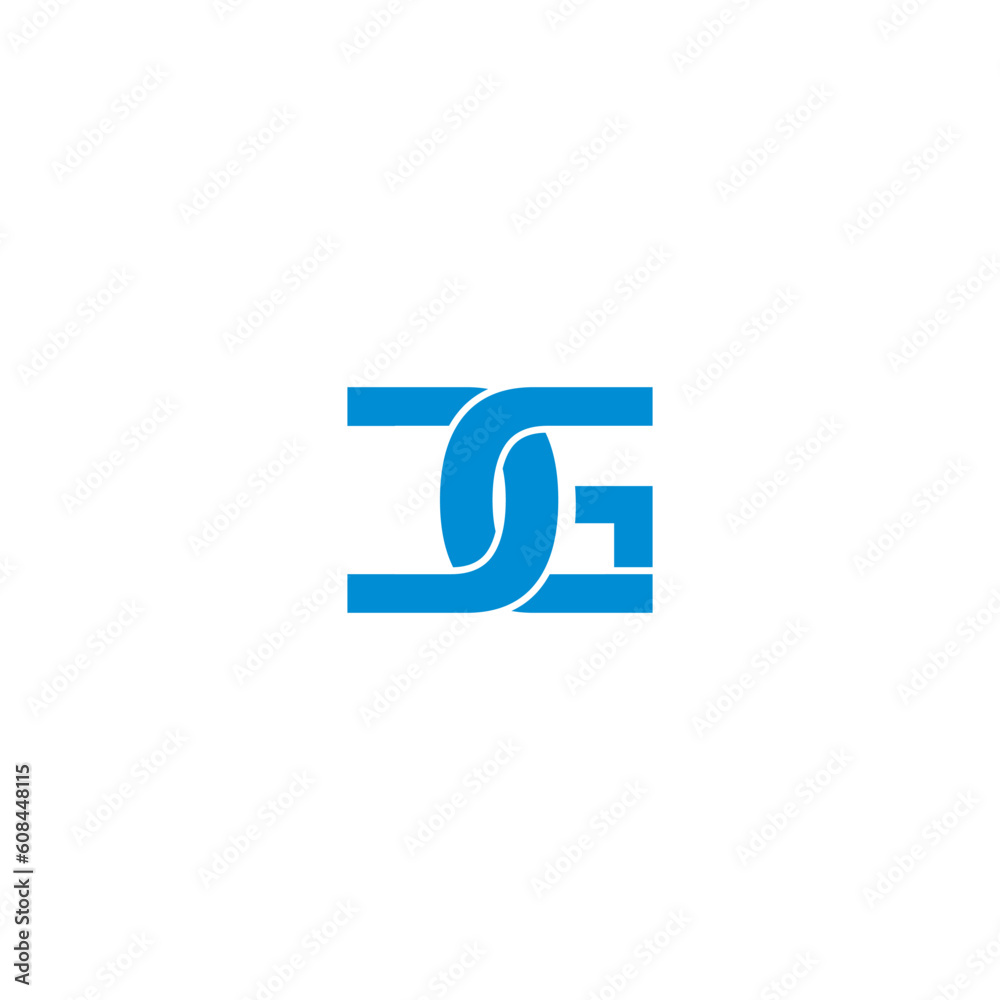Letter D G logo design vector template editable royalty free image download Letter D G logo design vector template editable royalty free image download