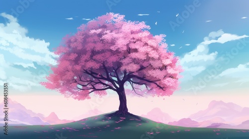 tree with flowers sakura cherry tree