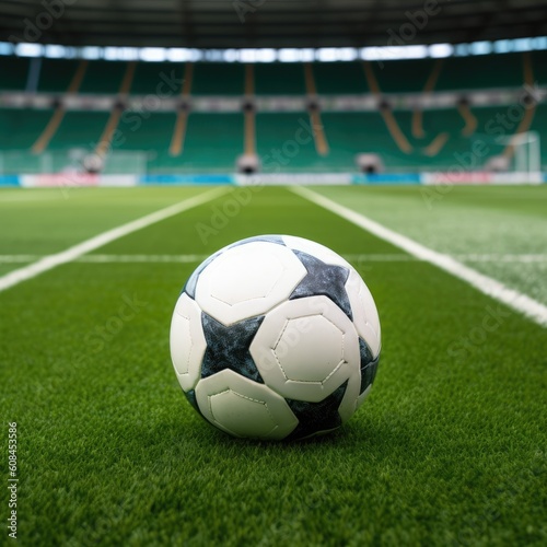 soccer ball on grass © Stream Skins