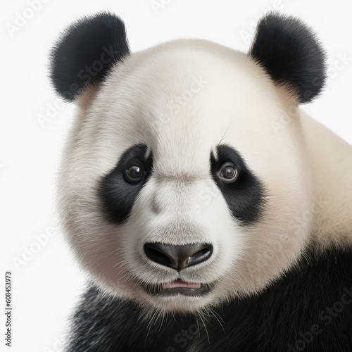 giant panda eating bamboo wild animal of nature