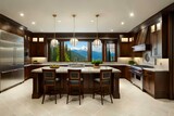 Kitchen bohemian-style interior design