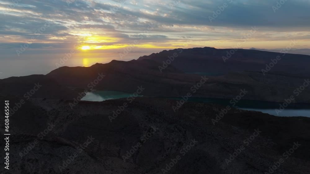 Aerial video of La Paz Island in Baja California Sur, Mexico Aerial video of La Paz Island in Baja California Sur, Mexico