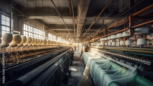 Inside the Textile Factory: Industrial Manufacturing of Fabrics and Textiles