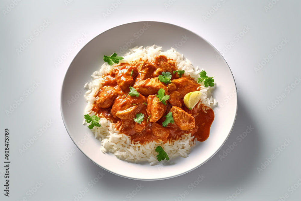 rice with chicken rice with chicken