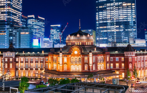 東京駅 夜景