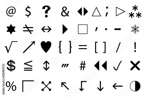 Text editor icon set. Get these awesome material icon set. Vector illustration.