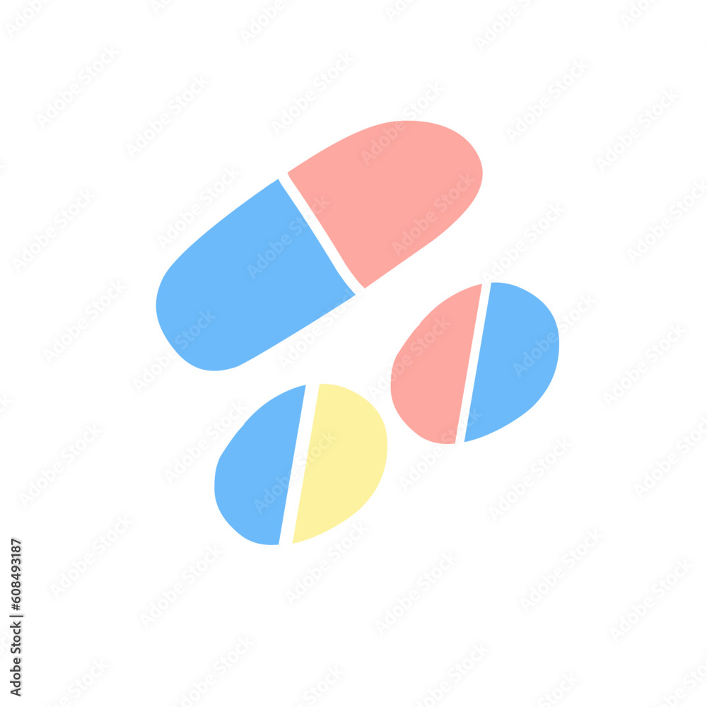 Health capsule medicine icon Health capsule medicine icon