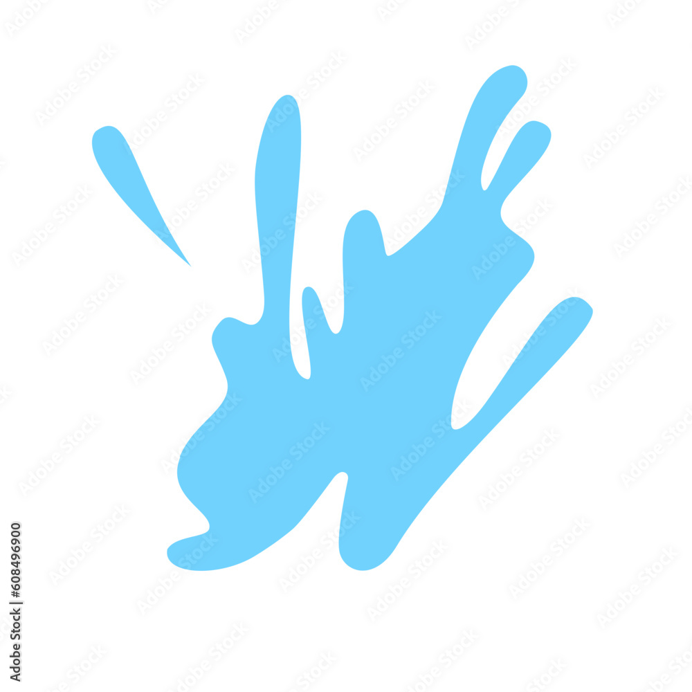 Obraz premium Water explosion elements 