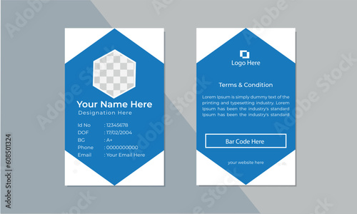 ID Card Mockup