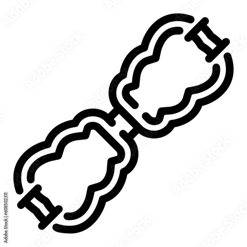 tug of war Line Icon
