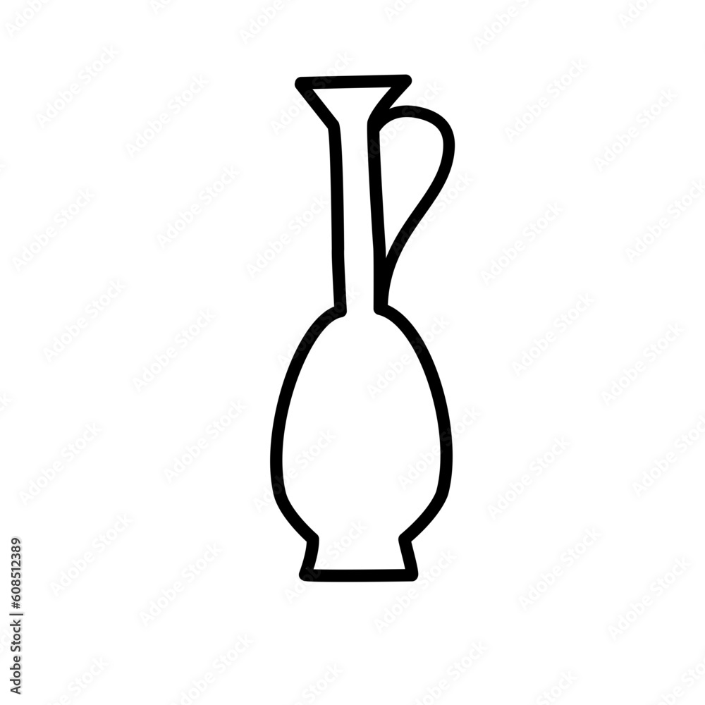 Vase outline Vase outline