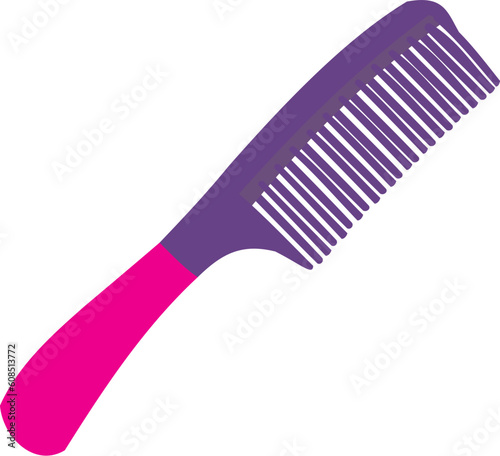 Stylish hairbrush. A hairbrush for hair