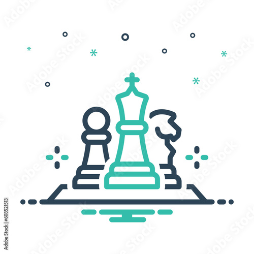 Mix icon for chess 
