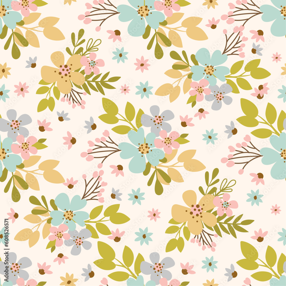 seamless floral pattern seamless floral pattern