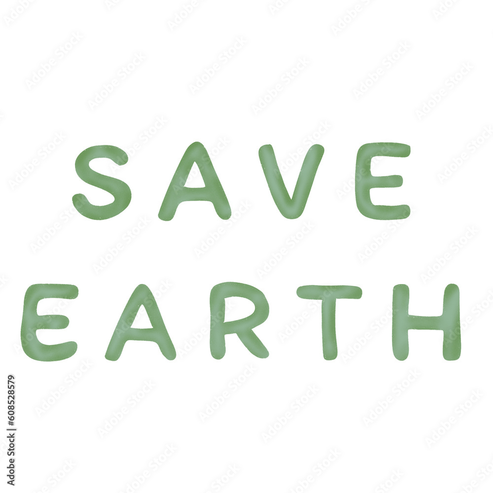 Ecology save earth hand drawn Ecology save earth hand drawn