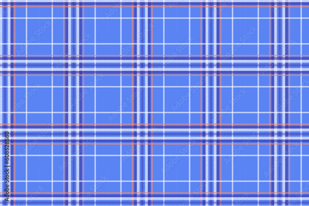 Plaid check patten in dark navy, blue and white. Seamless fabric texture print. Plaid check patten in dark navy, blue and white. Seamless fabric texture print.