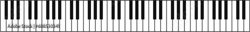 Piano keyboard. the concept of musical instruments. Piano icon. Piano symbol .