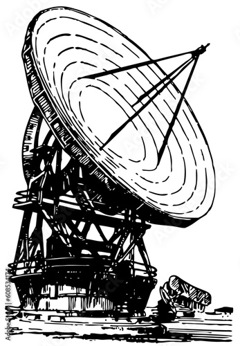 Satellite dishes antenna