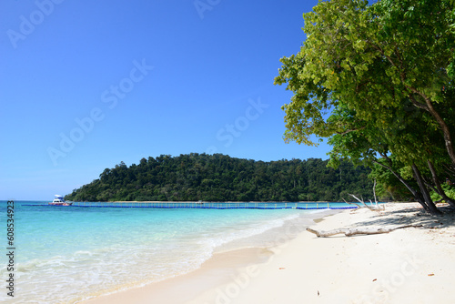 Koh Rok  Rok Island  is a small archipelago in southern Thailand in the Andaman Sea.