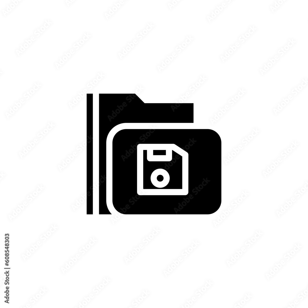 catalog document folder solid icon catalog document folder solid icon
