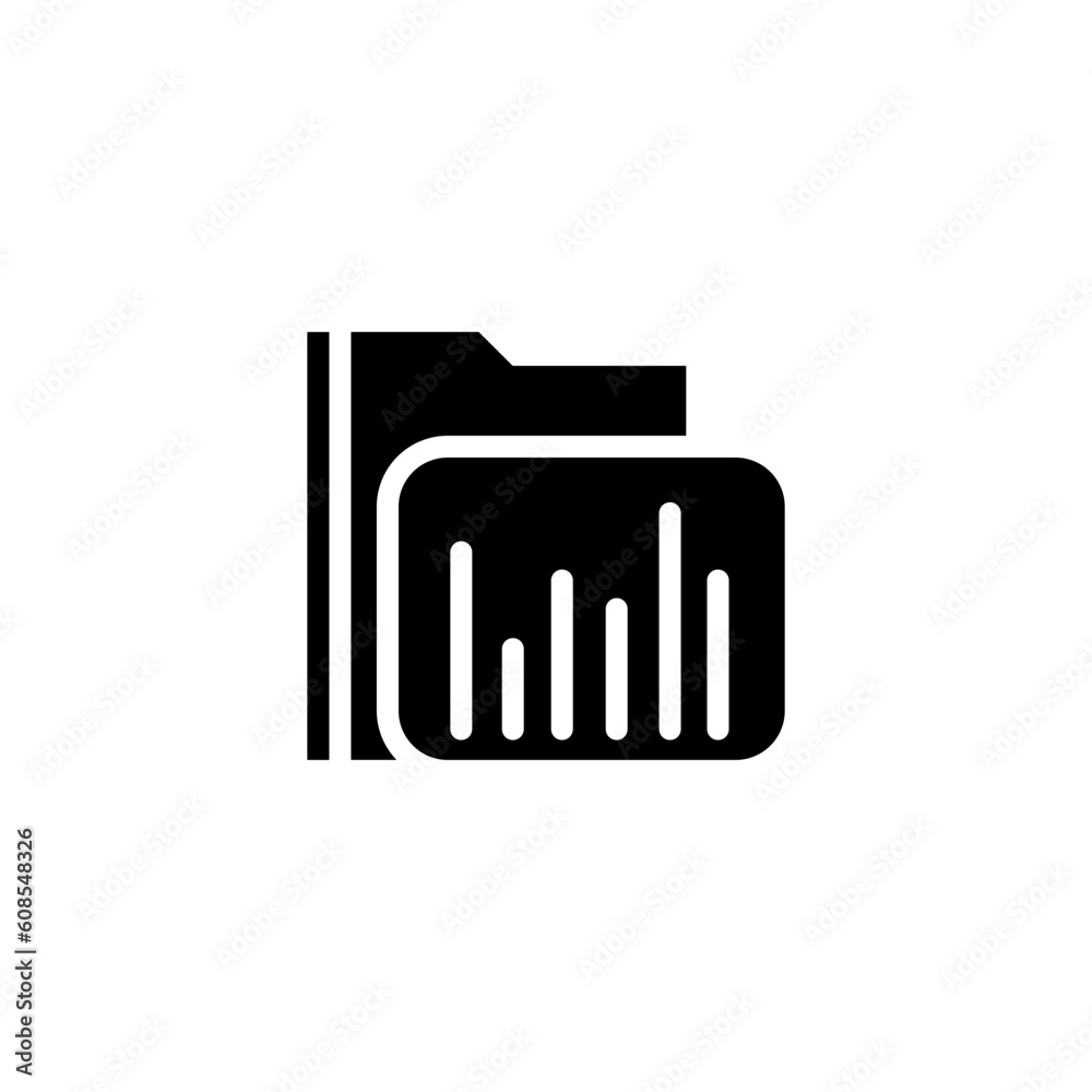 catalog document folder solid icon catalog document folder solid icon